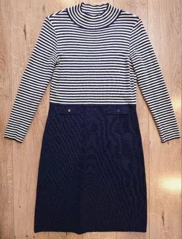 레리안 니트 원피스 네이비 9호