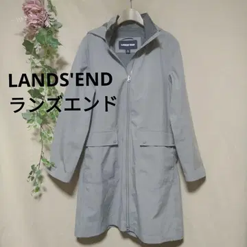 LANDS'END 란즈엔드 발수 모즈 코트 M 사이즈 레인코트