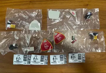 CHUMS 피규어 컬렉션 피크닉 가챠 4종 세트