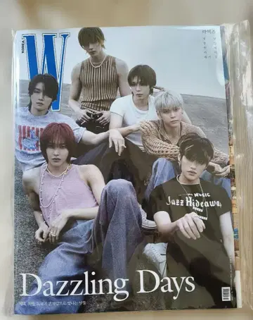 RIIZE 표지 WKOREA W Dazzling Days