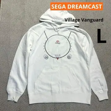 L 사이즈 비레반 한정판 세가 드림캐스트 프린트 후드티