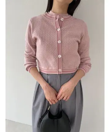 [ 11/18까지 판매 ] 스나이델 바이컬러 니트 가디건