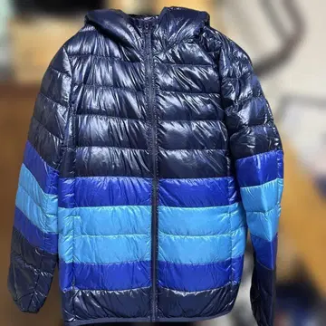 UNIQLO XL 울트라 다운 자켓 네이비 블루