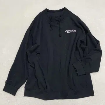 [빅 사이즈 4L] 아웃도어 프로덕츠 로고 속기모 하이넥 맨투맨