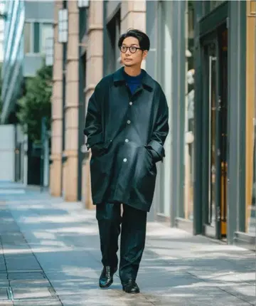 MACKINTOSH / 매킨토시 HUMBIE 스텐칼라 코트