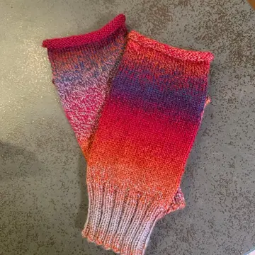 핸드메이드 핑거리스 장갑