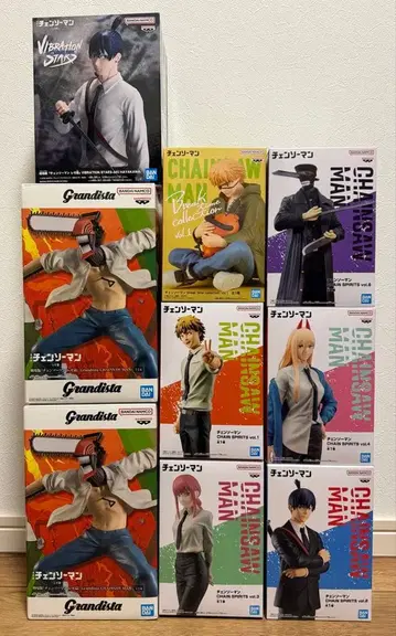 체인소 맨 미개봉 새상품 피규어 세트