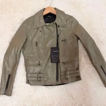 컨디션 최상 택 포함 SCHAFFEN 더블 라이더 가죽 자켓 낙타 가죽