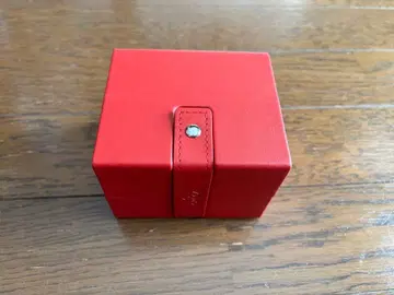 OMEGA 시계 보관 케이스 레드