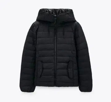 리버서블 다운 블랙 ZARA 자켓