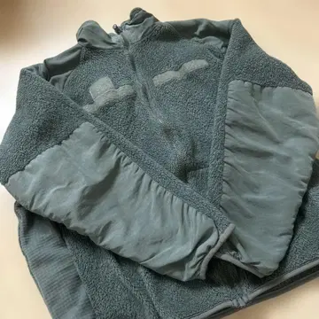 폴라테크 그레이 밀리터리 자켓