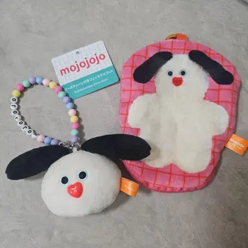 mojojojo 봉제 인형 키링과 파우치 세트