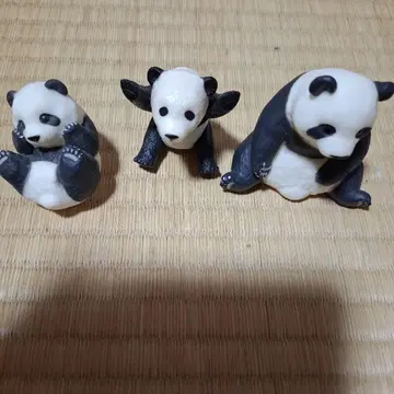팬더 피규어 3체 세트