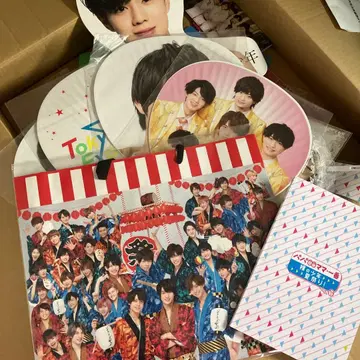 쟈니즈 아이돌 굿즈 세트