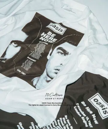 [ 새상품 ] oasis BE HERE NOW 셔츠 화이트