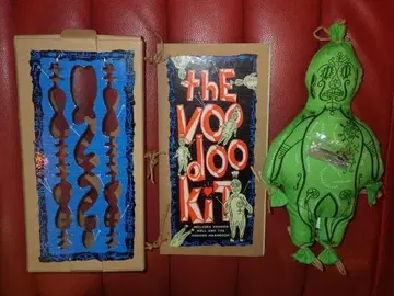 90'S Voodoo 부두 인형 빈티지 주술 오컬트 할로윈