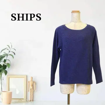 we14 [ F ] 쉽스 래글런 슬리브 릴랙싱 상의 소프트 텍스처