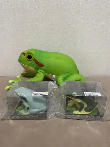 청개구리 소프트 비닐 & 봉제 인형 3종 세트