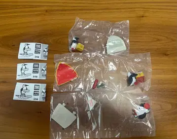 CHUMS 피규어 컬렉션 피크닉 가챠 3종 세트