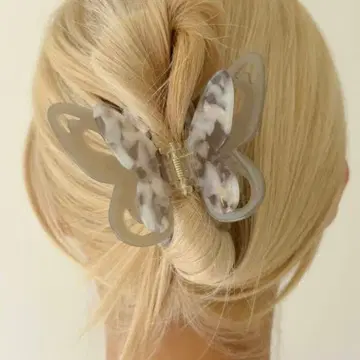 POTETE 버터플라이 클립 헤어 클립