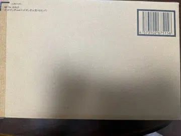 [ 새상품 ] METAL BUILD 갓건담 & 갓건담 ( 세컨드 )