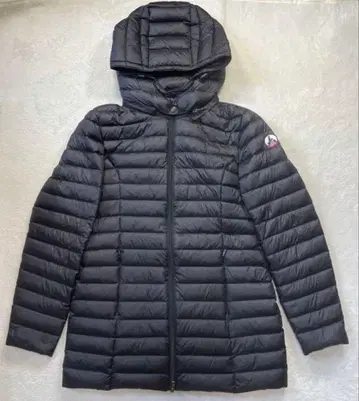 조트 블랙 다운 자켓 후드 JOTT 여성용 L 사이즈