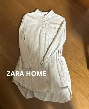 ZARA HOME 라이트 그레이 셔츠 원피스