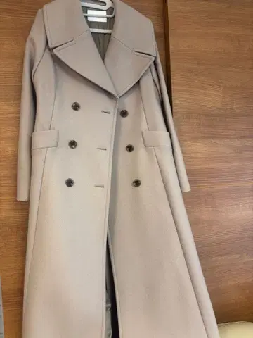 유나이티드 애로우즈 롱 코트 울