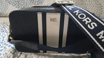 [미사용품] Michael Kors 숄더백 네이비/화이트