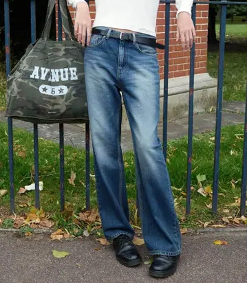 LOWCLASSIC 빈티지 릴랙스드 핏 진