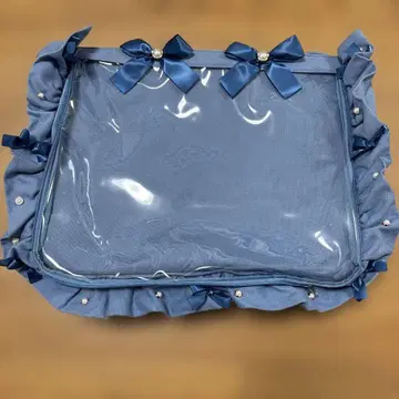 자카마트 A3 A3 프릴 디자인 이타백 5주년 앤티크 블루