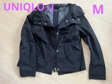 UNIQLO+J 블랙 M 마운틴 파카 자켓