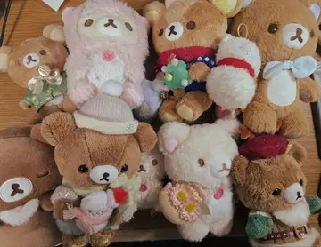 리락쿠마 봉제 인형 세트