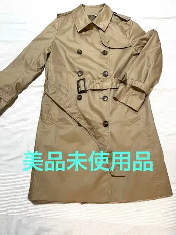 무인양품 트렌치코트 베이지 L 미사용 봄 가을 베이직