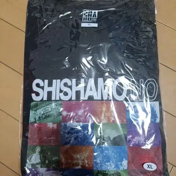 SHISHAMO 야외 콘서트 티셔츠 XL 흑먹색
