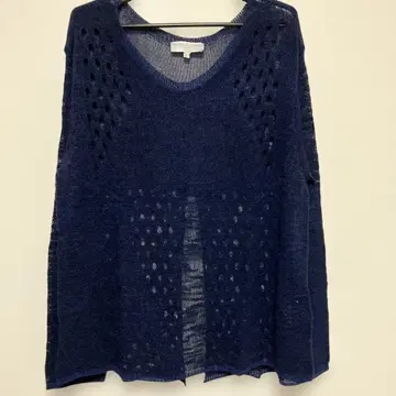 TRICOTS JEAN MARC 네이비 V넥 스웨터 L 이타리야