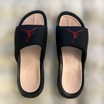 빅 사이즈 Jordan 스포츠 샌들 US 11 블랙/빨간색