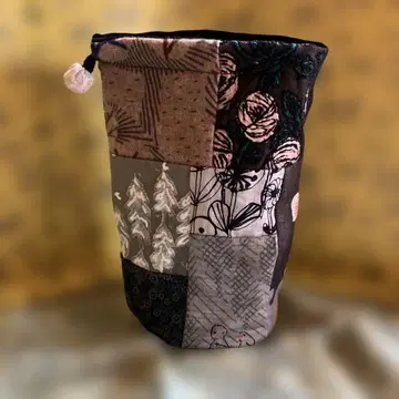 미나 페르호넨 해기레 패치워크 복조리 다크 톤