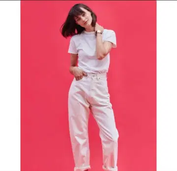 신존 화이트 데님 34