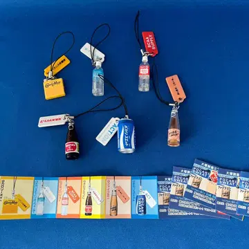 미니어처 음료 보틀 캡슐 토이 세트