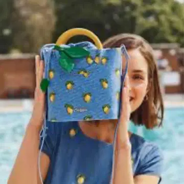 캐스키드슨 CathKidston 레몬 패턴 2way 숄더백