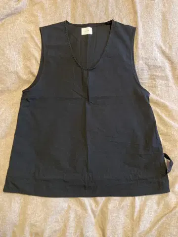 SETTEN 코튼 베스트 SE-3035 블랙