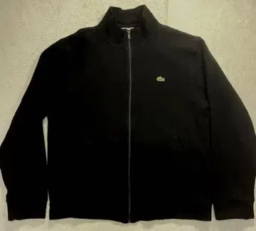 LACOSTE 라코스테 풀 집업 니트 자켓 블랙 XL 사이즈 4
