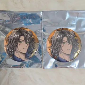 트위스테 5주년 레오나 캔뱃지 2개 세트 브레이징 주얼