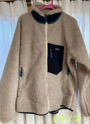Patagonia 플리스 자켓 L 베이지