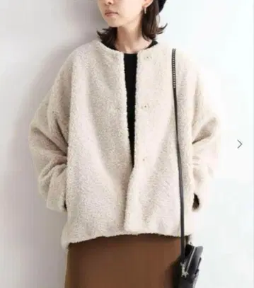 IENA 이에나 에코 퍼 노카라 블루종