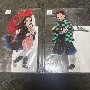 귀멸의 칼날 mega 아크릴 스탠드 탄지로 네즈코