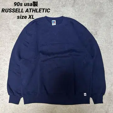 90s usa XL RUSSELL ATHLETIC 네이비 맨투맨