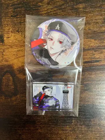 니지산지 쿠츠하 7대 타워 캔뱃지 마그넷