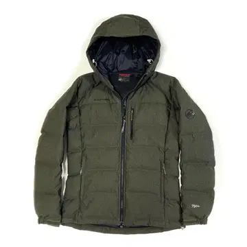 마무트 SERAC DOWN HOODY 다운 자켓 후드 카키 M
